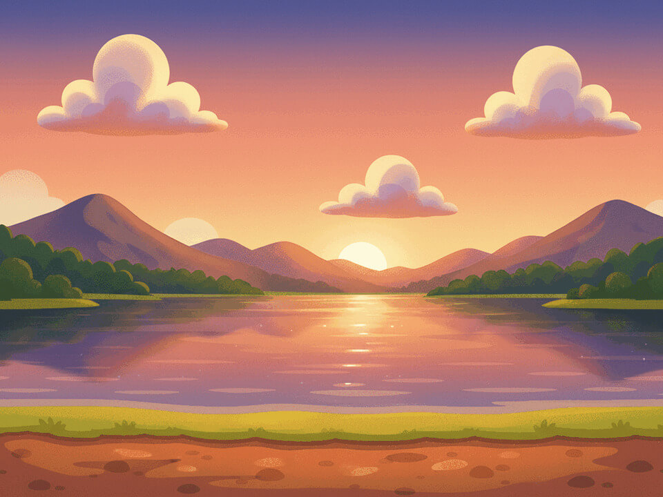 lake_mountain_evening