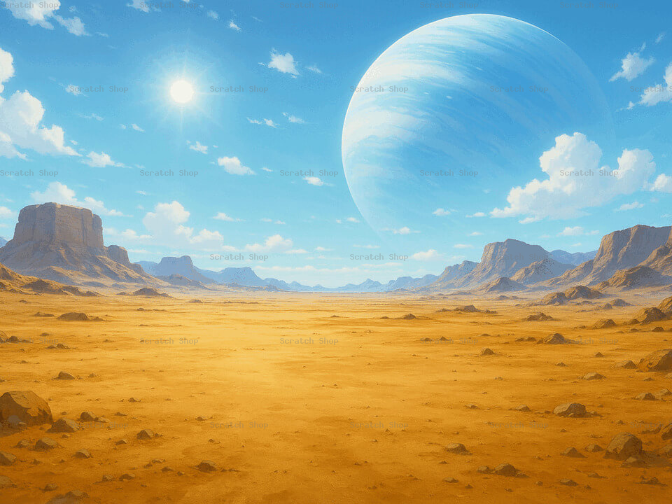 エイリアン砂漠惑星