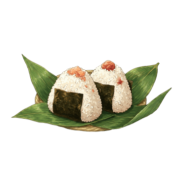 おにぎり（竹の葉）