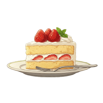 いちごケーキ（一切れ）